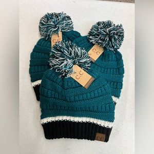 CC Beanies Adult Eagles Beanie set of 3 for the price of 1
